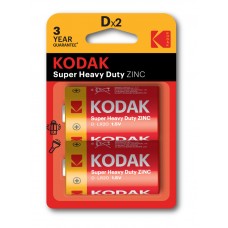 Батарейка Kodak R20 толстая (блистер 2шт.)