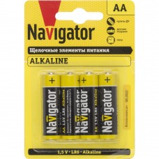 Батарейка Navigator NBT-NPE- LR6 пальч. (блист.4шт.)